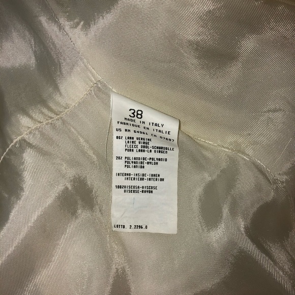 Benetton Cream Coat - Picture 4 of 4